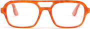 ÉÌƷͼƬ 16 | B0C65DXFMC | FEISEDY Retro Square Blue Light Blocking Reading Glasses for Women Men 70s Flat Aviator Glasses Anti-Fatigue Reader B2993