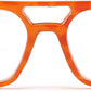 商品图片 16 | B0C65DXFMC | FEISEDY Retro Square Blue Light Blocking Reading Glasses for Women Men 70s Flat Aviator Glasses Anti-Fatigue Reader B2993