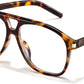 商品图片 14 | B0HCMPWV5X | FEISEDY Oversized Aviator Fashion Glasses for Women Men, Tortoise Trendy Eyeglasses, Retro Eyewear Frame for Daily Wear B0426