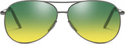 ÉÌƷͼƬ 3 | B07BDGXB1X | FEISEDY Night Driving Glasses Night Vision Aviator Anti Glare Eyewear for Men Women B2294