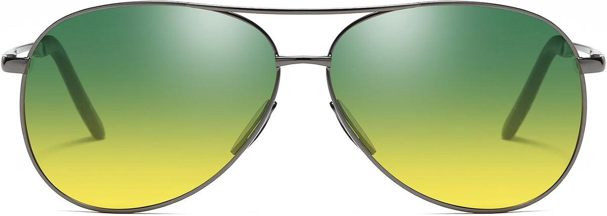 ÉÌƷͼƬ 3 | B07BDGXB1X | FEISEDY Night Driving Glasses Night Vision Aviator Anti Glare Eyewear for Men Women B2294