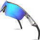 商品图片 25 | B0C7189J4Z | FEISEDY Men Sunglasses, Polarized Cycling Sunglasses, UV400 Sports Baseball Running Fishing Hiking Shades B2372