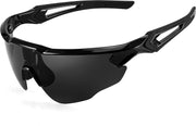 ÉÌƷͼƬ 3 | B0C3VXWRTK | FEISEDY Youth Sport Polarized Sunglasses for 8-16 Cycling Running Driving Baseball Goggles Glasses B0011