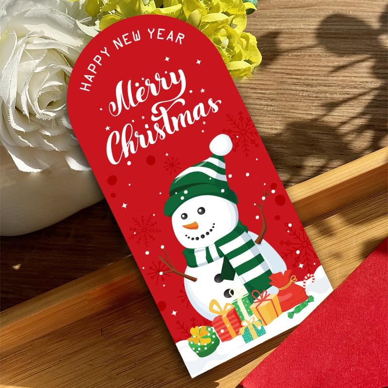 商品图片 2 | B0FXX35T47 | 50 Pcs Christmas Gift Box Sealing Sticker - Christmas Labels Sealing Sticker Gift Wrapping Adhesive Tags