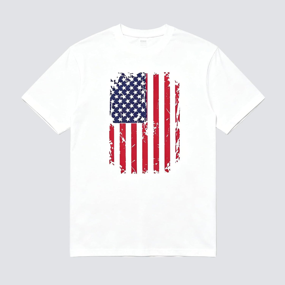 商品图片 5 | B0H4KH6RPF | 4th of July Shirts for Men, USA American Flag Patriotic T-Shirt, Short Sleeve Independence Day Graphic Tee Tops