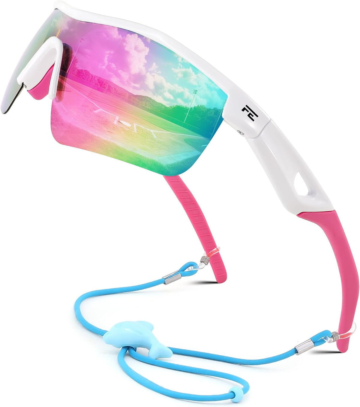 ÉÌƷͼƬ 76 | B07JZ18KMZ | FEISEDY Kids Polarized Sports Sunglasses, TR90 UV400 Baseball Cycling