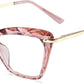 商品图片 40 | B07FR6SSY6 | FEISEDY Cat Eye Glasses Frame Clear Lenses Lightweight Eyewear for Women B2440