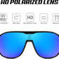 商品图片 6 | B0DSV55WLM | FEISEDY Polarized Sunglasses Men Women Mirrored One Piece Lens B0277