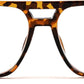 商品图片 18 | B0CHJST8ZK | FEISEDY Retro Aviator Reading Glasses Women Men Blue Light Blocking Reader Plastic Lightweight Frame B0071