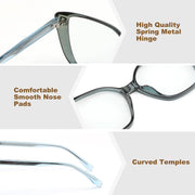 ÉÌƷͼƬ 3 | B0CTQL71PM | FEISEDY Cat Eye Blue Light Glasses for Women Anti Glare Eyestrain Computer Game Glasse B0123