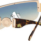 商品图片 19 | B095WNLFX1 | FEISEDY Fashion Oversized Sunglasses Women Trendy Designer One Piece Stylish UV400 Protection B2748