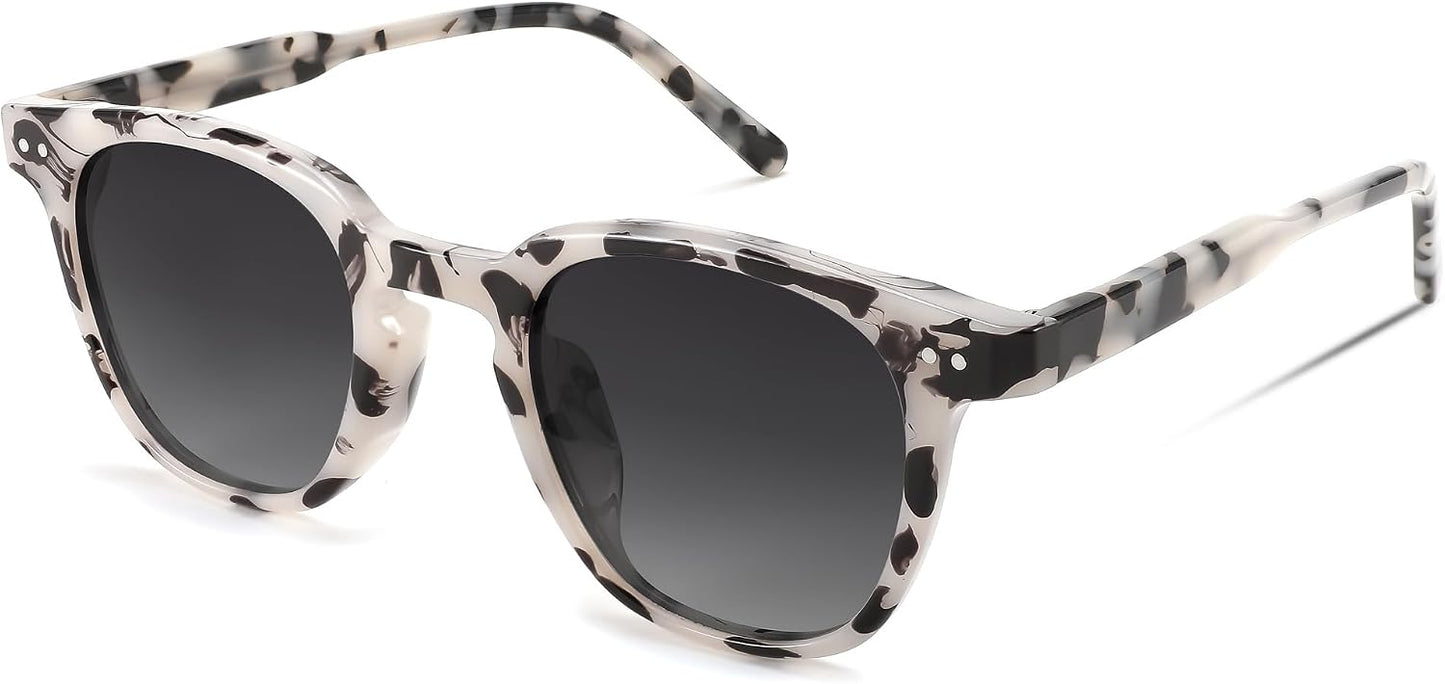 商品图片 26 | B0CCPBD9GS | FEISEDY Classic Polarized Sunglasses Retro Round Sunglasses for Women Men Trendy Shades B0002