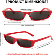 ÉÌƷͼƬ 14 | B079KZTRT2 | FEISEDY Vintage Square Small Sunglasses Cateye Women Acetate Frame Eyewear B2292