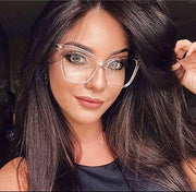 ÉÌƷͼƬ 10 | B07KK3P4KT | FEISEDY Oversized Cat Eye Glasses Frame with Clear Lenses Eyewear for Women B2460