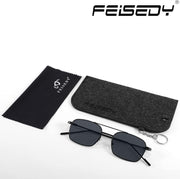 ÉÌƷͼƬ 53 | B09GKB6G1G | FEISEDY Fashion Square Aviator Sunglasses Women Men Trendy Retro Metal Frame Sun Glasses Candy Color Lens B1036