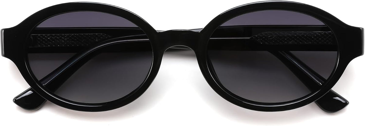 ÉÌƷͼƬ 10 | B0H1WBQD3Y | FEISEDY Retro Oval Y2K Polarized Sunglasses for Women Men B0442