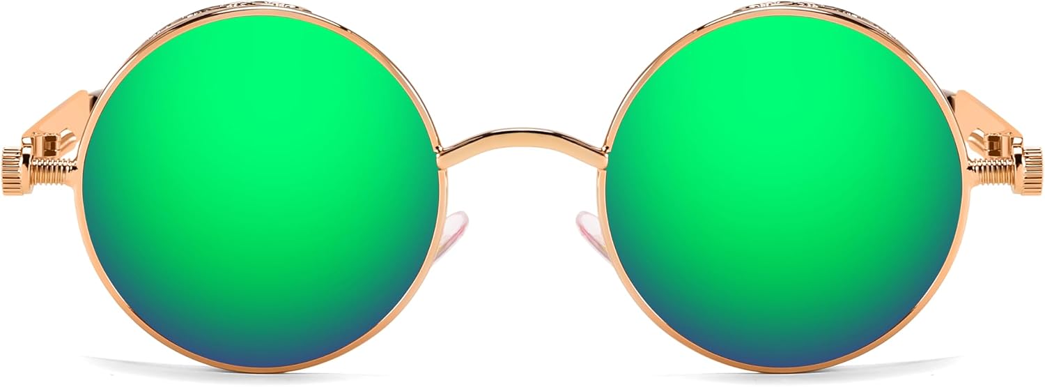 商品图片 29 | B06XY36GDW | FEISEDY Retro Gothic Steampunk Sunglasses For Men Women