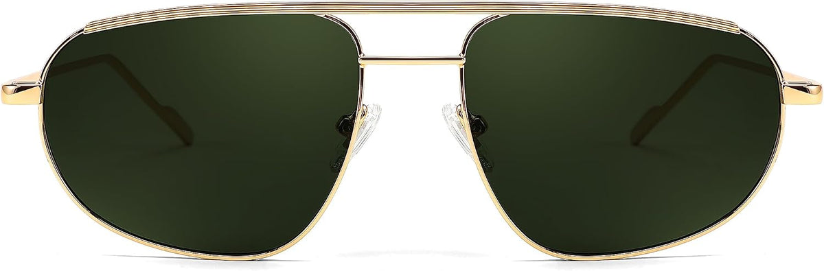 ÉÌƷͼƬ 45 | B09XDVK9DG | FEISEDY Retro Trendy Aviator Sunglasses Women Men 90s Small Vintage Glasses Stylish Gold Metal Oval Sunglasses B2906
