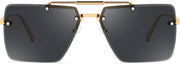 商品图片 2 | B0HFJXV98G | FEISEDY Rimless Aviator Sunglasses for Women Men Luxury UV400 Shades