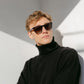 商品图片 2 | B0FHD6DJB5 | FEISEDY Trendy Square Polarized Sunglasses For Men Women Thick Frame B0294