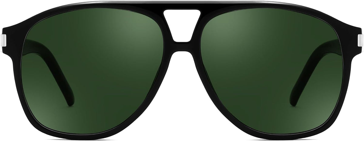 ÉÌƷͼƬ 14 | B0GXMV1N2N | FEISEDY Retro Aviator Sunglasses for Women Men Square Sunnies 70s Pilot Style Lightweight UV400 Shades B0421