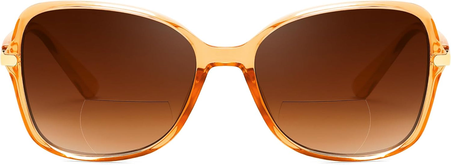 商品图片 23 | B0GT132JWH | FEISEDY Women Bifocal Sunglasses Reader UV400 Protection B0351 | Butterfly Sun Reader, Fashion Outdoor Reading Glasses