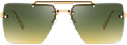 商品图片 16 | B0HFJXV98G | FEISEDY Rimless Aviator Sunglasses for Women Men Luxury UV400 Shades