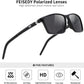 商品图片 3 | B0FG2HCVQL | FEISEDY Rectangle Sunglasses Women Men Trendy Classic Sunglasses Fashion Retro Vintage Square Frame Polarized UV400 B0288