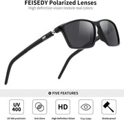 ÉÌƷͼƬ 3 | B0FG2HCVQL | FEISEDY Rectangle Sunglasses Women Men Trendy Classic Sunglasses Fashion Retro Vintage Square Frame Polarized UV400 B0288