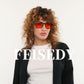 商品图片 2 | B0DJM9D9KM | FEISEDY Blue Light Glasses for Better Sleep Amber Computer Gaming TV Anti Eyestrain Glasses with Spring Hinge B0249