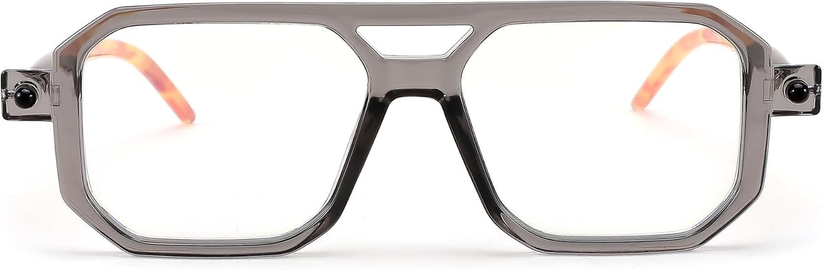 ÉÌƷͼƬ 25 | B0CNGDG64J | FEISEDY Vintage Square Blue Light Blocking Reading Glasses Women Men B0090