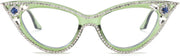 ÉÌƷͼƬ 24 | B0CQ55685Z | FEISEDY Diamond Blue Light Blocking Glasses Cat Eye Rhinestone Women Glasses Frame Anti Eyestrain Computer Eyewear B0070