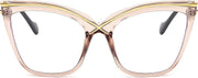 ÉÌƷͼƬ 2 | B0B63PP6VN | FEISEDY Women Oversized Square Blue Light Blocking Glasses Anti Eyestrain Cat Eye Fashion Eyewear B2956