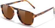 006 Leopard Frame & Tea / 52 Millimeters | B0F4D3B6FF | FEISEDY Polarized Aviator Mens Sunglasses Square Modern Women Vintage Style Acetate Frame UV400 B0191
