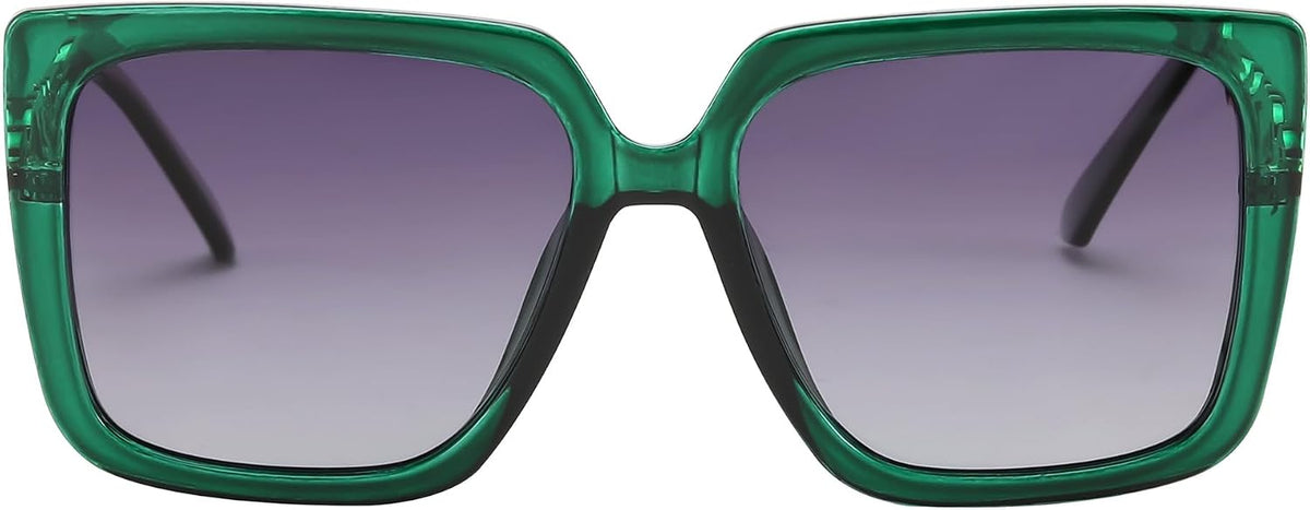 ÉÌƷͼƬ 24 | B08HVPGJW5 | FEISEDY Sunglasses Womens Trendy, Oversized Square Shades, Pearl Inlay Cat Eye Frame UV400 Protection B2625