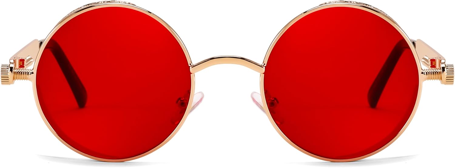 商品图片 71 | B06XY36GDW | FEISEDY Retro Gothic Steampunk Sunglasses For Men Women