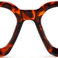 商品图片 35 | B0CWRK3FFF | FEISEDY Blue Light Blocking Glasses Women Men Chunky Square Computer Glasses B0101