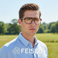 商品图片 11 | B0D9NJ18RZ | FEISEDY Retro Aviator Square Blue Light Glasses for Men Women B0209