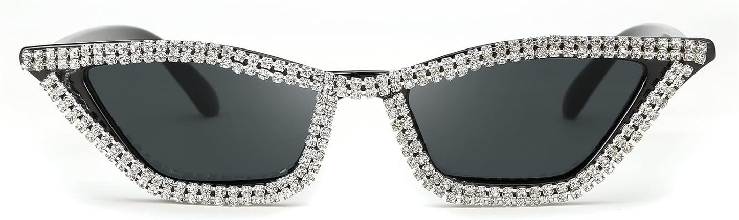 商品图片 114 | B079KYQYT3 | FEISEDY Small Cat Eye Sunglasses Vintage Square Shade Women Eyewear B2291