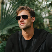 ÉÌƷͼƬ 9 | B0FDKZNCG9 | FEISEDY Retro Aviator Polarized Sunglasses For Women Men 70s Trendy B0292