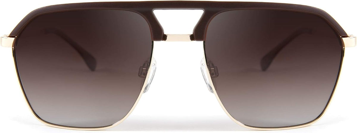 ÉÌƷͼƬ 2 | B08N6H71ST | FEISEDY Polarized Sunglasses UV400 Protection Square Frame Lightweight Eyewear for Men B2699