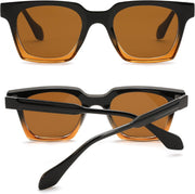 ÉÌƷͼƬ 17 | B0D7CC769X | FEISEDY Retro Square Sunglasses Women Men Trendy Rectangle Thick Frame Shades Classic Designer Sun Glasses B0198