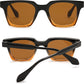商品图片 17 | B0D7CC769X | FEISEDY Retro Square Sunglasses Women Men Trendy Rectangle Thick Frame Shades Classic Designer Sun Glasses B0198
