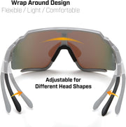 ÉÌƷͼƬ 30 | B0CTQ1VCY3 | FEISEDY Polarized Sports Sunglasses for Men Women, Baseball Cycling Fishing Sunglasses UV400 Protection B0134