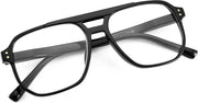 ÉÌƷͼƬ 4 | B0CHJST8ZK | FEISEDY Retro Aviator Reading Glasses Women Men Blue Light Blocking Reader Plastic Lightweight Frame B0071
