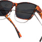 Brown Tortoise Frame & Grey Lens / 63 Millimeters | B0GQGYBSMQ | FEISEDY Fit Over Glasses Polarized Sunglasses Oversized Square UV400 B0250