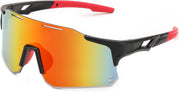 Black Frame Red Mirrored Lens / Large | B0DB5QX4W3 | FEISEDY Cycling Glasses Sports Sunglasses for Men Women, Youth Kids Baseball Softball Running Sunglasses B0223