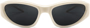 ÉÌƷͼƬ 9 | B0CBTG9FHB | FEISEDY Y2K Wrap Around Fashion Sunglasses for Women Men Trendy Futuristic 2000s Accessories Oval Sunglasses B1088