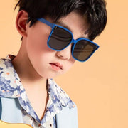 ÉÌƷͼƬ 10 | B0B3WPR65R | FEISEDY Kids Polarized Square Sunglasses for Boys Girls Vintage Shades UV Protection Trendy Classic Style Sun Glasses B2316
