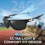 ÉÌƷͼƬ 17 | B0GZTNR5BZ | FEISEDY Sport Sunglasses Polarized UV400 Protection for Men Women B1389